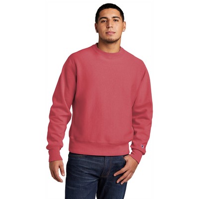 Champion ® Reverse Weave ® Garment-Dyed Crewneck Sweatshirt.